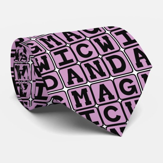 Magic Wand, Zauberstab Krawatte (Gerollt)