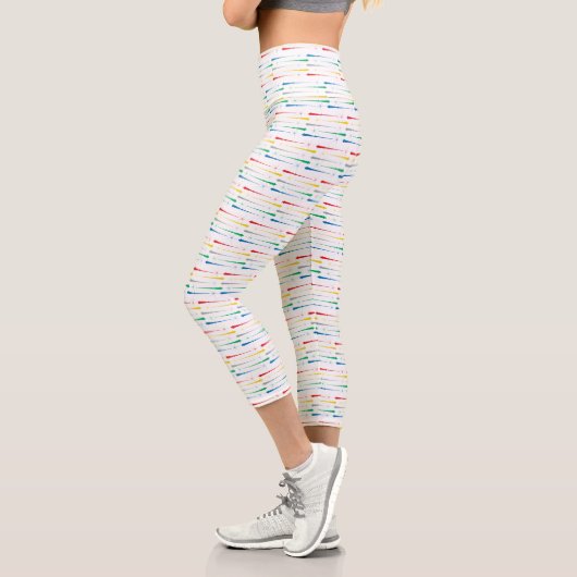 Magic Wands High Waisted Capri Leggings (Links)