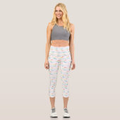 Magic Wands High Waisted Capri Leggings (Vorderseite)