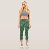 Magic Wands High Waisted Capri Leggings (Vorderseite)