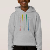 Magic Wands Kids Unisex Pullover Hoodie (Vorderseite)