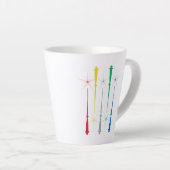 Magic Wands Latte Tasse (Rechte Ecke)