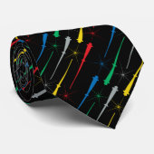 Magic Wands Neck Tie Krawatte (Gerollt)