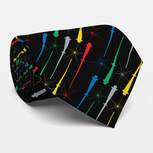 Magic Wands Neck Tie Krawatte (Gerollt)