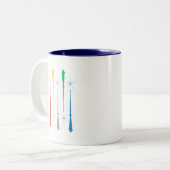 Magic Wands Tasse 11oz. Blau (Vorderseite Links)