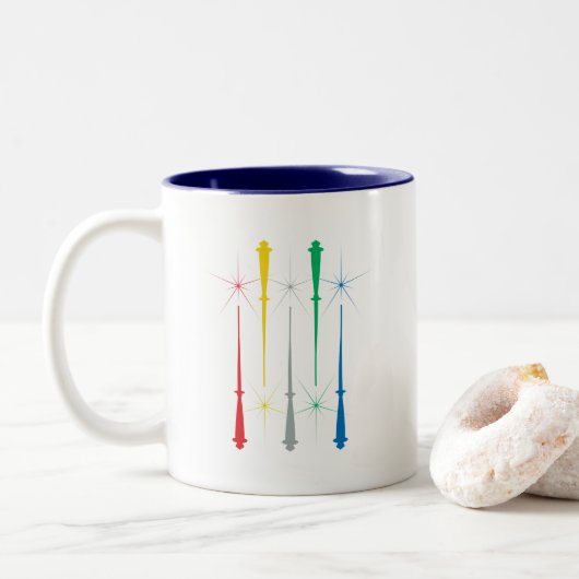 Magic Wands Tasse 11oz. Blau (Mit Donut)