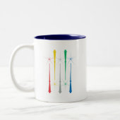 Magic Wands Tasse 11oz. Blau (Links)
