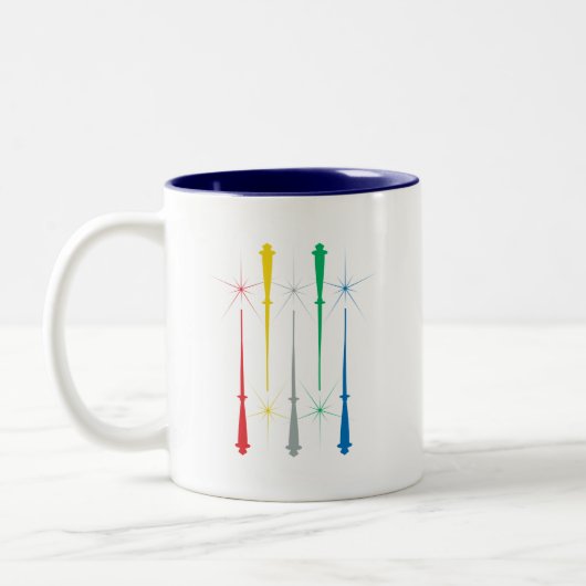 Magic Wands Tasse 11oz. Blau (Links)