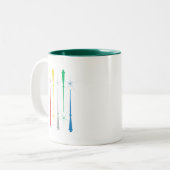 Magic Wands Tasse 11oz. Grün (Vorderseite Links)