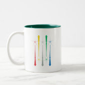 Magic Wands Tasse 11oz. Grün (Links)