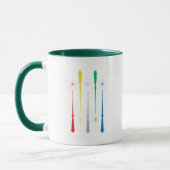 Magic Wands Tasse 11oz. Grün (Links)
