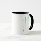 Magic Wands Tasse 11oz. Schwarz (VorderseiteRechts)