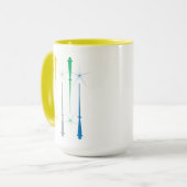 Magic Wands Tasse 15oz. Gelb (Vorderseite Links)