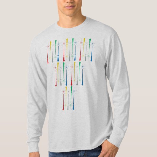 Magic Wands Unisex Long Sleeve Shirt (Vorderseite)