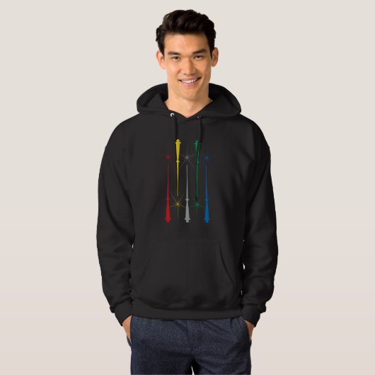 Magic Wands Unisex Pullover Hoodie (Vorne ganz)
