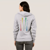 Magic Wands Zip Hoodie (Schwarz voll)