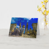 Magic Warrior Karte (Gelbe Blume)
