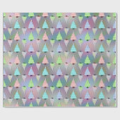 Magic Watercolor Weihnachtsblatt Geschenkpapier (Flach)