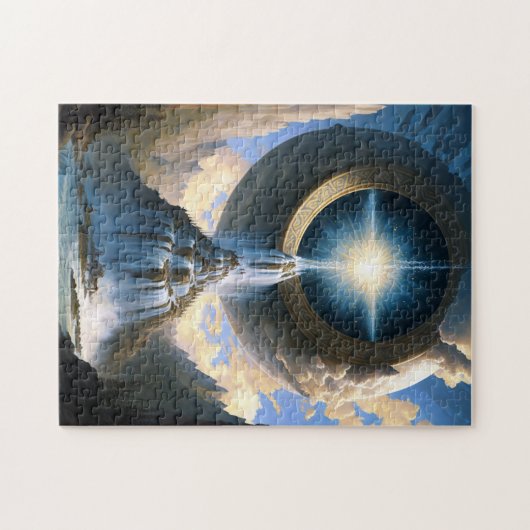 Magic Waterfall Surreal Fantasy Art Puzzle (Horizontal)