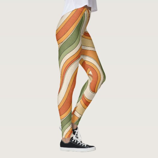 Magic Wave Pattern Leggings (Rechts)