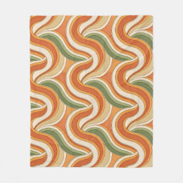 Magic Waves Muster Fleecedecke