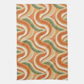 Magic Waves Muster Geschirrtuch (Vertikal)