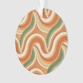 Magic Waves Muster Ornament (Vorderseite)