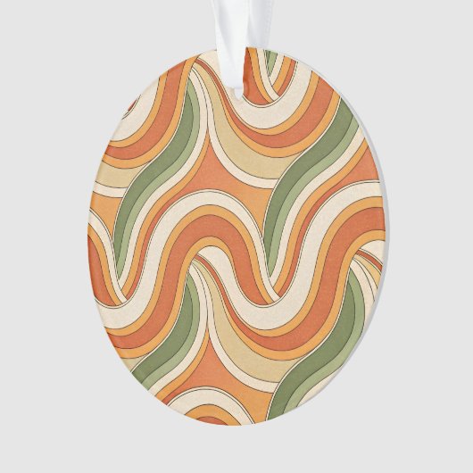 Magic Waves Muster Ornament (Vorderseite)