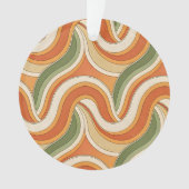 Magic Waves Muster Ornament (Vorderseite)