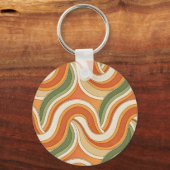 Magic Waves Muster Schlüsselanhänger (Vorderseite)