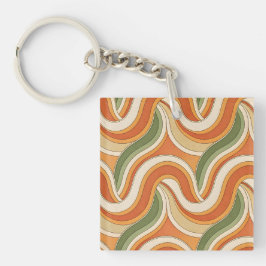 Magic Waves Muster Schlüsselanhänger