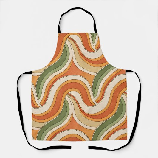 Magic Waves Muster Schürze (Vorderseite)