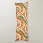 Magic Waves Muster Seitenschläferkissen (Rückseite (Vertikal))