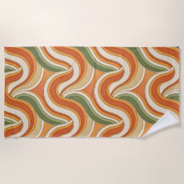 Magic Waves Muster Strandtuch