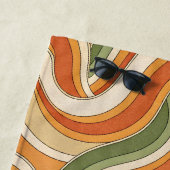 Magic Waves Muster Strandtuch (Beispiel)