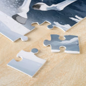 Magic White Winter Horse Puzzle (Seite)