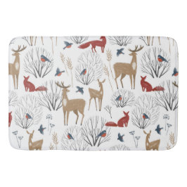 Magic Winter Wonderland Badematte