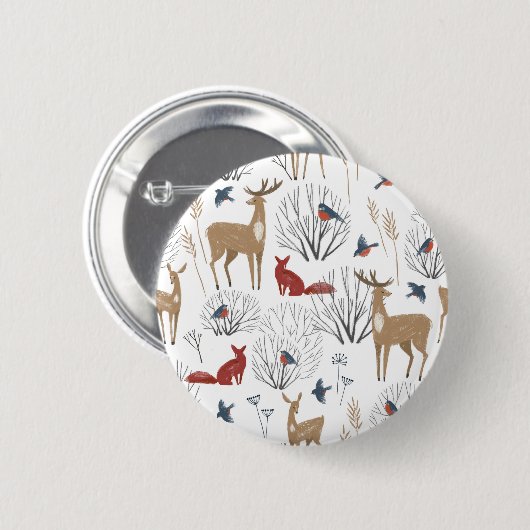 Magic Winter Wonderland Button (Vorne & Hinten)