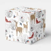 Magic Winter Wonderland Geschenkschachtel (Rückseite)