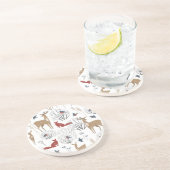 Magic Winter Wonderland Getränkeuntersetzer (Seite)