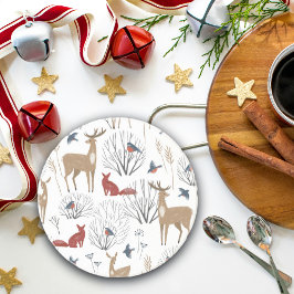 Magic Winter Wonderland Getränkeuntersetzer