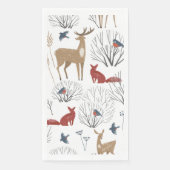 Magic Winter Wonderland Serviette (Vorderseite)