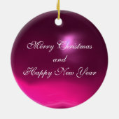 MAGIC WIRBEL FOTO TEMPLATE, Fuchsia Pink Amethyst Keramikornament (Hinten)