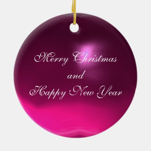 MAGIC WIRBEL FOTO TEMPLATE, Fuchsia Pink Amethyst Keramikornament (Hinten)