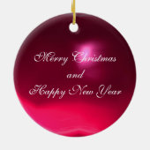 MAGIC WIRBEL FOTO TEMPLATE , Pink Red Ruby Keramikornament (Hinten)