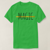 Magic Witch Wicca Astrology Text T-Shirt (Design vorne)