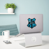 Magic Wizard-Geschenk Aufkleber (Laptop auf Schreibtisch)