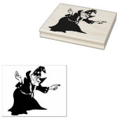 Magic Wizard Silhouette Art Briefmarke Gummistempel (Stempel)