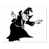 Magic Wizard Silhouette Art Briefmarke Gummistempel (Prägung)