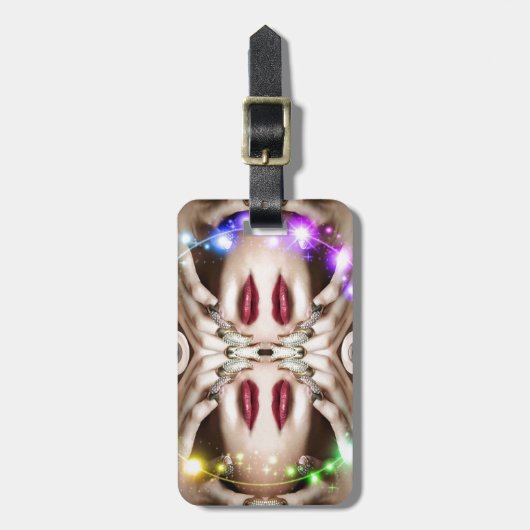 Magic Zauber-Gepäckmarke Gepäckanhänger (Vorderseite vertikal)